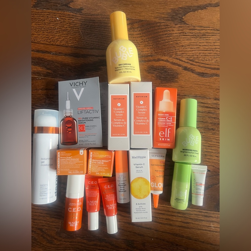 Vitamin C skin care bundle